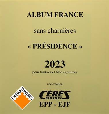 Jeu Presidence 2023 France sans charniere Ceres PF23