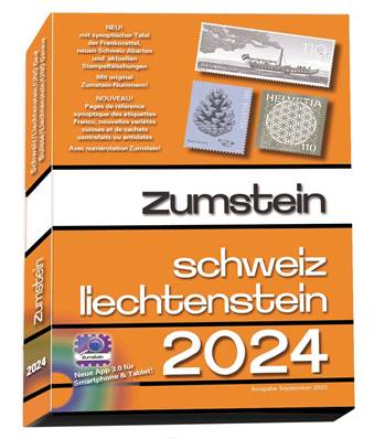 Catalogue des Timbres de Suisse et du Liechtenstein 2024 Zumstein