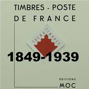 Feuilles France de 1849 à 1939 avec pochettes MOC MC15/1 320241