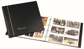 album pour 180 Cartes Postales Anciennes noir avec 15 feuilles  fond blanc 6103