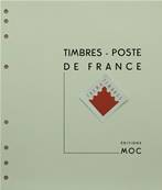 Feuilles France de 2015  2019 avec pochettes MOC MC15/11 357179