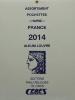 Jeu de pochettes pour feuilles France 2014 Album Louvre Edition Ceres HBA14