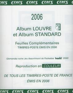 Feuilles France 2006 pour Album Louvre et Standard Edition Ceres