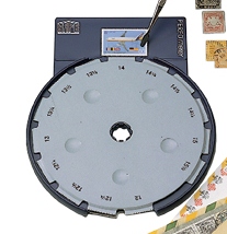 perfometre pour mesurer la dentelure des timbres SAFE 9820