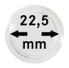 10 Capsules 22.5 mm pour pieces 20 cent euro LINDNER 2250225P