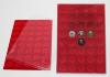 2 plateaux rouge pour 40 capsules de Champagne Yvert et Tellier 2123