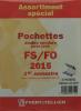 Assortiment pochettes 1er semestre 2015 pour Futura FS FO Yvert et Tellier 22710