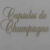 Signette texte Capsules de Champagne Yvert et Tellier 4402
