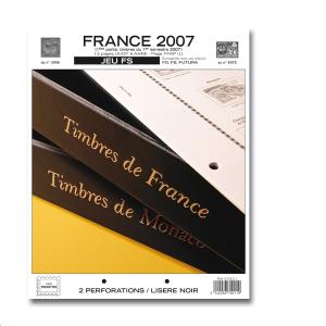 Jeu France Futura FS 2007 1er semestre Yvert et Tellier 670011