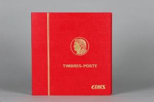 reliure standard 10 Timbres Poste rouge Edition Ceres R010