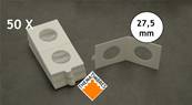 boite de 50 étuis carton HB autocollants 27.5 mm Hartberger 50275TH