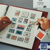 Feuilles France 1938 à 1959 SAFE DUAL 2035