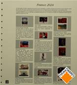 Feuilles France 2024 2e semestre avec plaquettes SAFE DUAL 2924-2