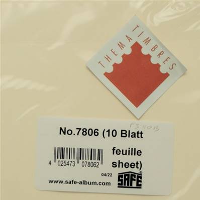 10 intercalaires fond chamois  7806 SAFE SPECIAL DUAL