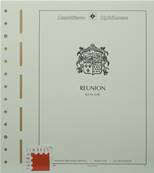 Feuilles Réunion CFA 1949 à 1974 pochettes SF Leuchtturm 15RESF 313935