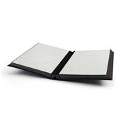 classeur pour timbres 64 pages noires BASIC S64 bleu Leuchtturm 327853