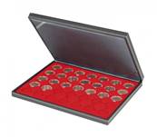 Coffret Nera M 2 euros sous capsules rouge LINDNER 2364-2530E