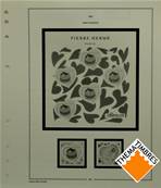 Feuilles à pochettes timbres de France de 2025 MOC CC15/25 100350