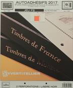 Jeu France Futura FS 2017 2e sem. Autoadhésifs Yvert et Tellier 770014