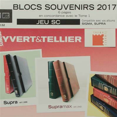 Jeu France SC Blocs Souvenirs 2017 Yvert et Tellier 881120