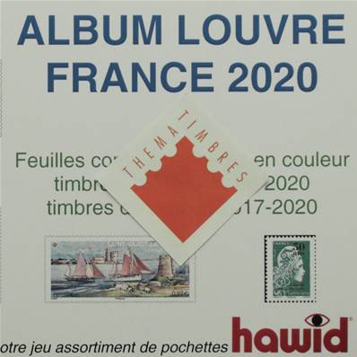 Feuilles France 2020 Album Louvre Edition Ceres FF20
