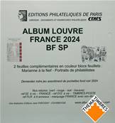 Feuilles Blocs Spéciaux 2024 Louvre Standard Editions Ceres FF24BF