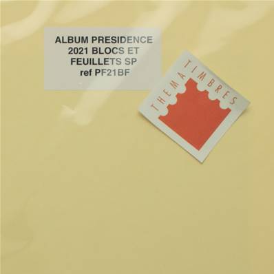 Feuilles Présidence Blocs Speciaux 2021 Ceres PF21BF