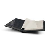 classeur pour timbres 64 pages noires BASIC S64 noir Leuchtturm 321487