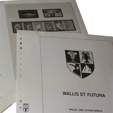 Feuilles Wallis et Futuna 1984 à 2000 Lindner T444/84