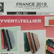 Jeu France SC 2018 1er semestre Yvert et Tellier 132371