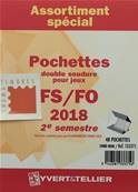 Pochettes 2e semestre 2018 pour Futura FS FO Yvert et Tellier 133375