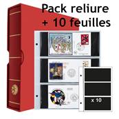 Offre Album Futura rouge et 10 RECHARGES E3 Yvert et Tellier 27530