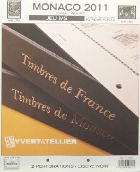 Jeu Monaco Futura MS 2011 Yvert et Tellier 710021
