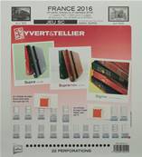 Jeu France SC 2016 timbres du 2e semestre Yvert et Tellier 870012