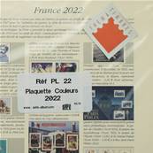 Plaquette couleur France 2022 Safe PL22