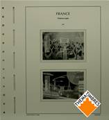 Feuilles SF timbres crypto de France de 2025 Leuchtturm N15CRYPTOSF/25 100340