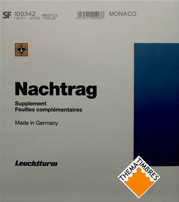 Feuilles Monaco 2025 à pochettes SF Leuchtturm N16 SF/25 100342