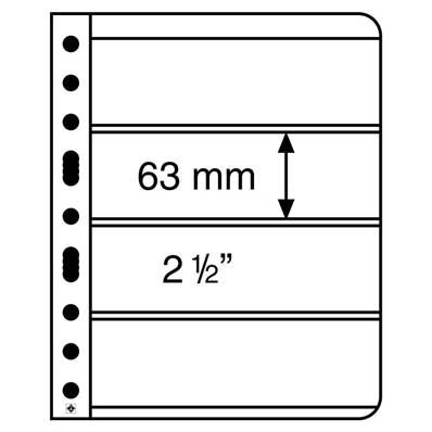 5 Feuilles transparentes Vario 4C Leuchtturm 316774