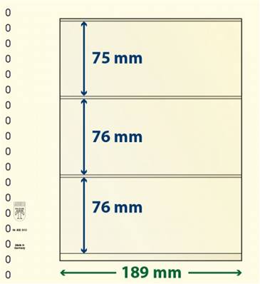 5 feuilles neutres double face LINDNER dT dT802310P