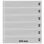 10 feuilles 6 bandes blanches OMNIA 014P LINDNER