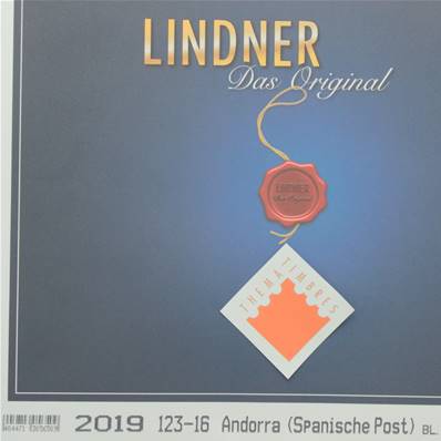 Andorre Espagnol 2019 LINDNER T123-16-2019