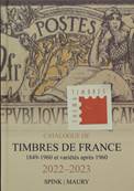 Catalogue de Timbres de France Spink Maury 2022-2023