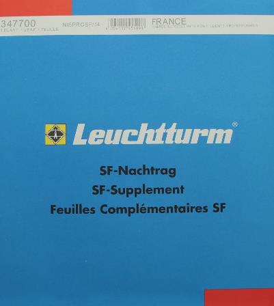 Feuille France 2014 Autocollants PRO SF Leuchtturm N15PRO SF/14 347700