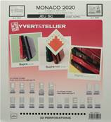 Jeu Monaco SC 2020 Yvert et Tellier 135407
