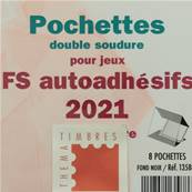 Pochettes 1er sem 2021 Futura FS autoadhesifs Yvert & Tellier 135886