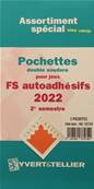 Pochettes 2e sem 2022 Futura FS autoadhesifs Yvert & Tellier 137574