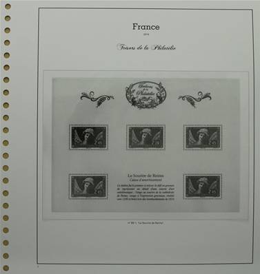 Jeu France Les tresors de la philatelie SC 2014 à 2018 Yvert et Tellier 720106