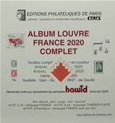 Feuilles France 2020 complet Album Louvre Edition Ceres FF20C