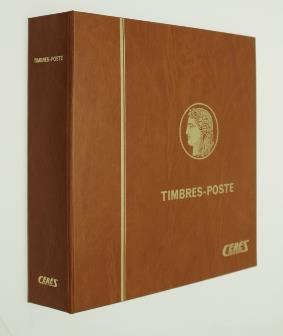 reliure standard 10 Timbres Poste havane Edition Ceres