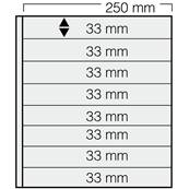 5 Feuilles transparentes Garant 8 bandes SAFE 828